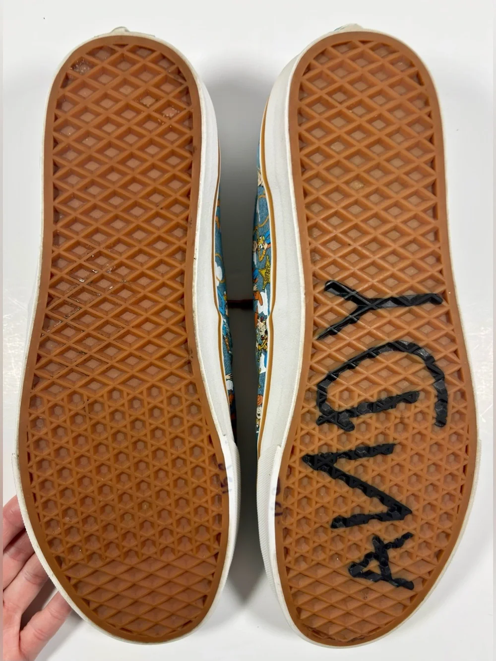 Vans excellent gently